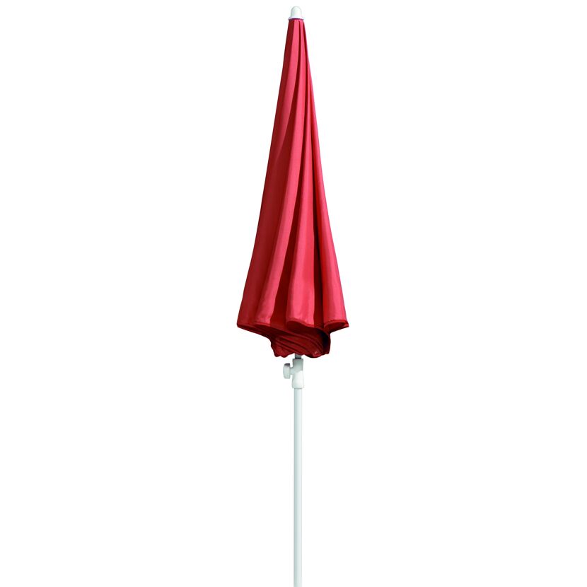 Geschlossener roter Sonnenschirm "Ibiza"