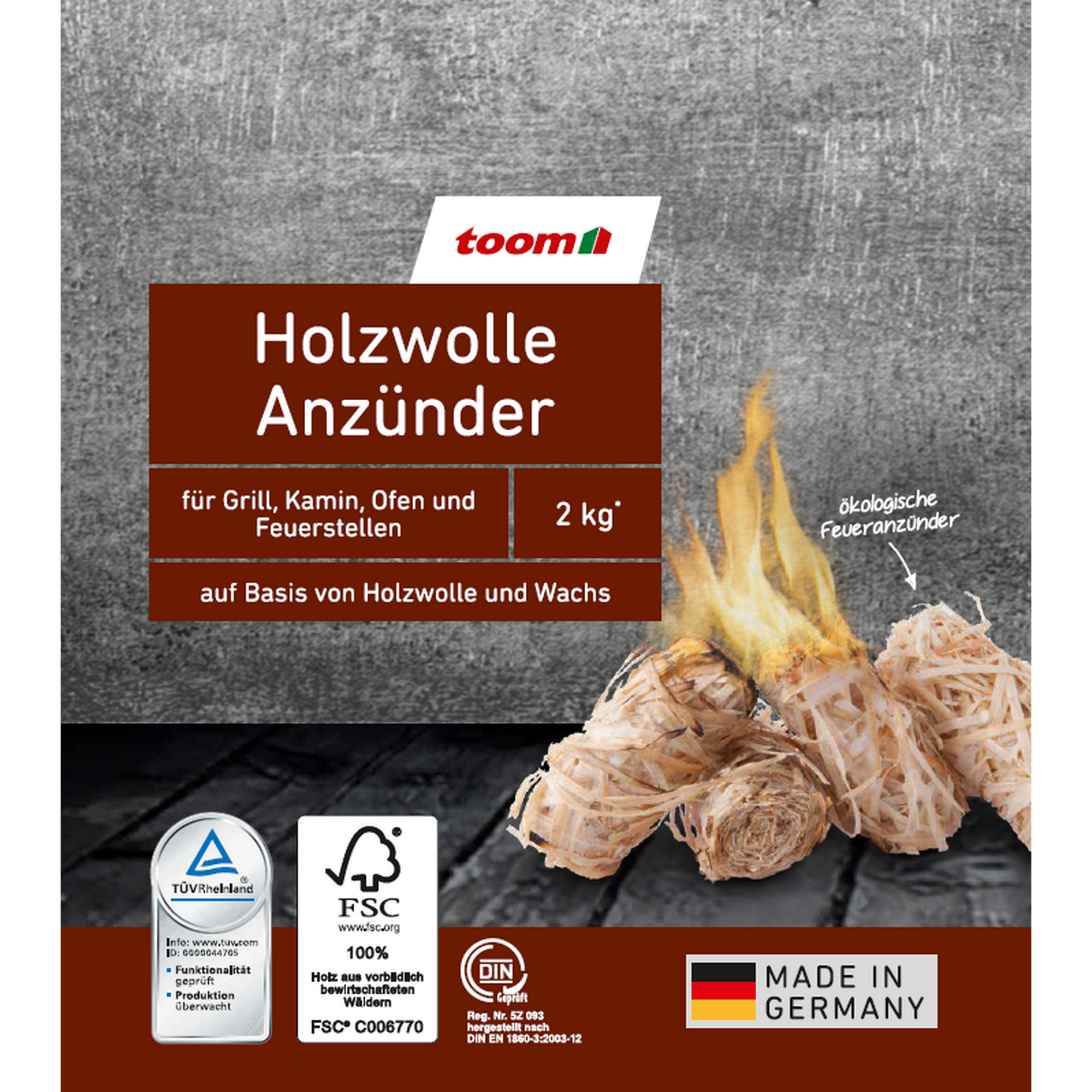 Holzwolle-Grillanzünder 2 kg + product picture