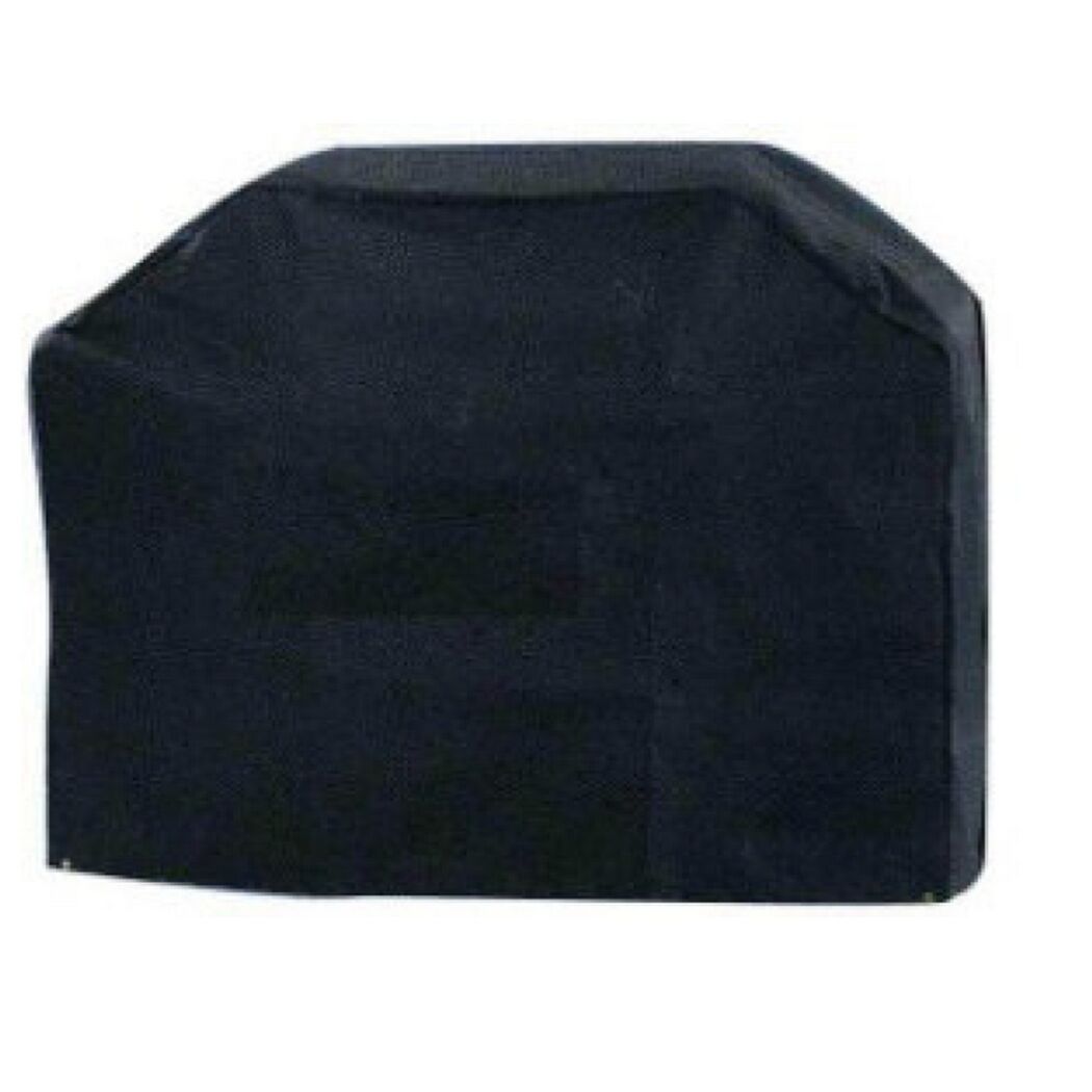 Schwarze Abdeckhülle für Grill