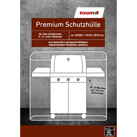 3. Bild von Premium-Schutzhülle für Gasgrills bis 4-Brenner 130 x 110 x 55 cm