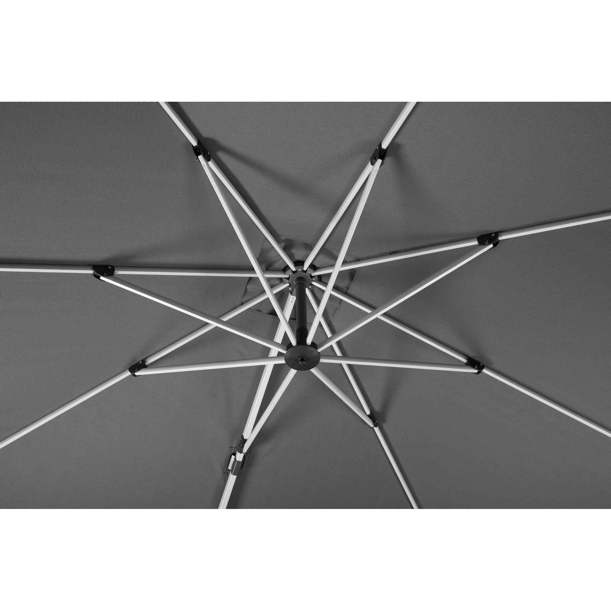 Ampelschirm 'Monaco' granitgrau 300 x 300 cm + product picture