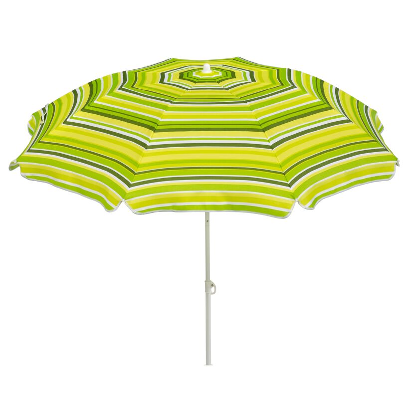 Grüner und gelber Sonnenschirm