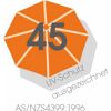 Sonnenschirm mit UV-Schutz 45+