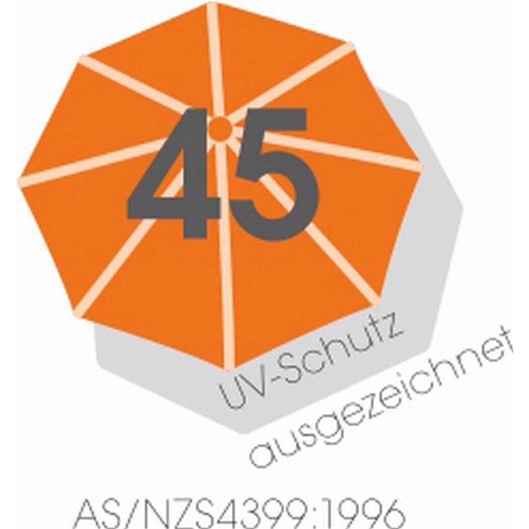 Sonnenschirm mit UV-Schutz 45+