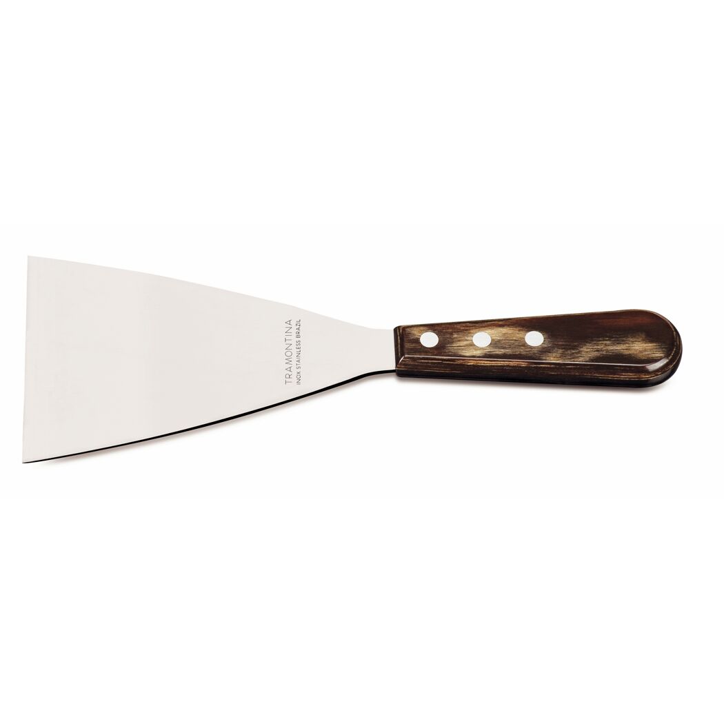 Grillspachtel von Tramontina mit braunem Griff