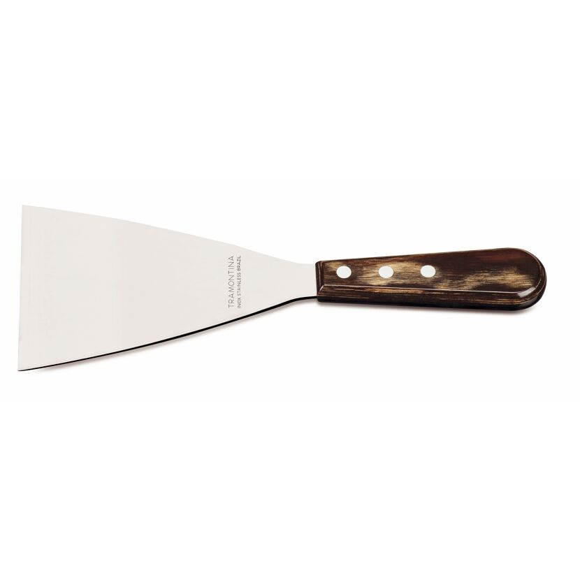 Grillspachtel von Tramontina mit braunem Griff