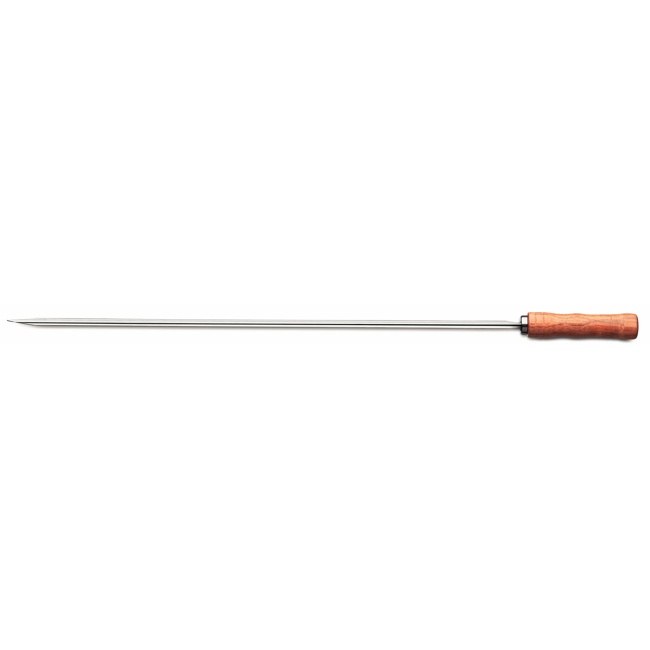 Bild von Grillspieß 'Churrasco ' Edelstahl mit Holzgriff 55 cm