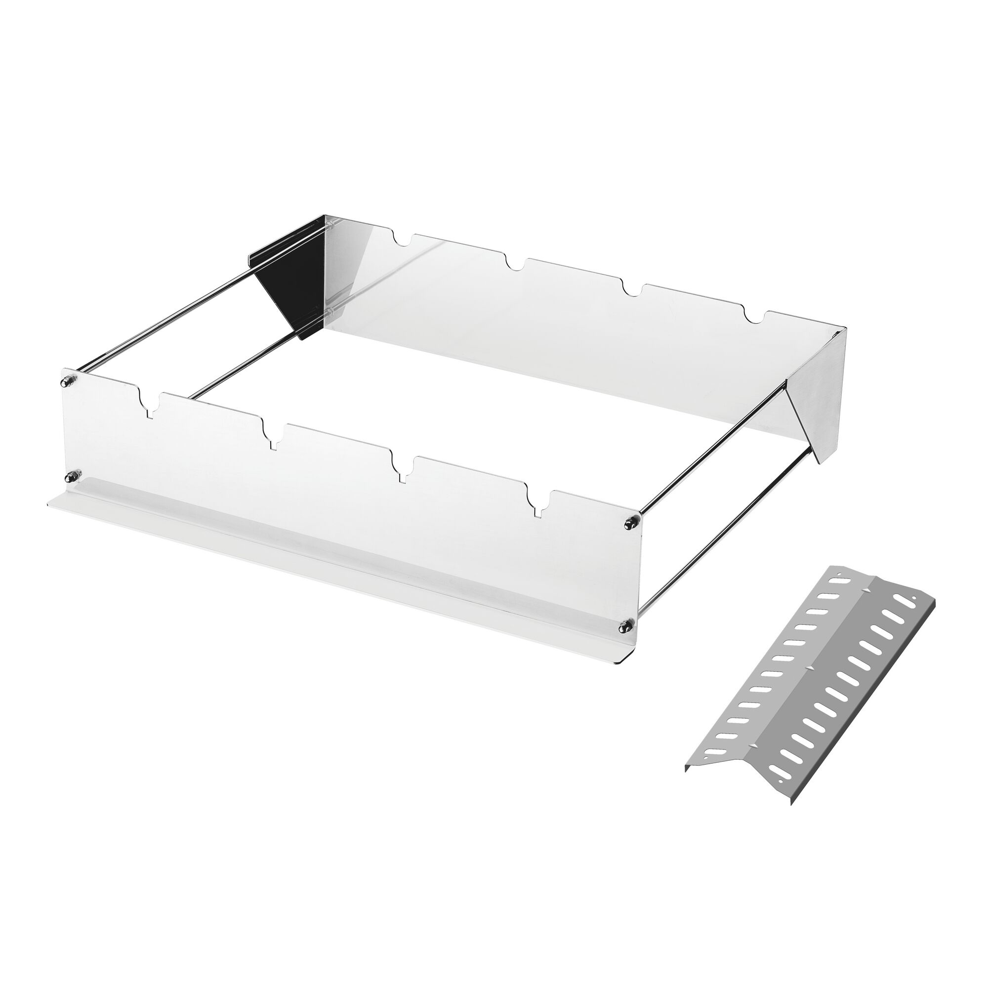 Gasgrillaufsatz Edelstahl