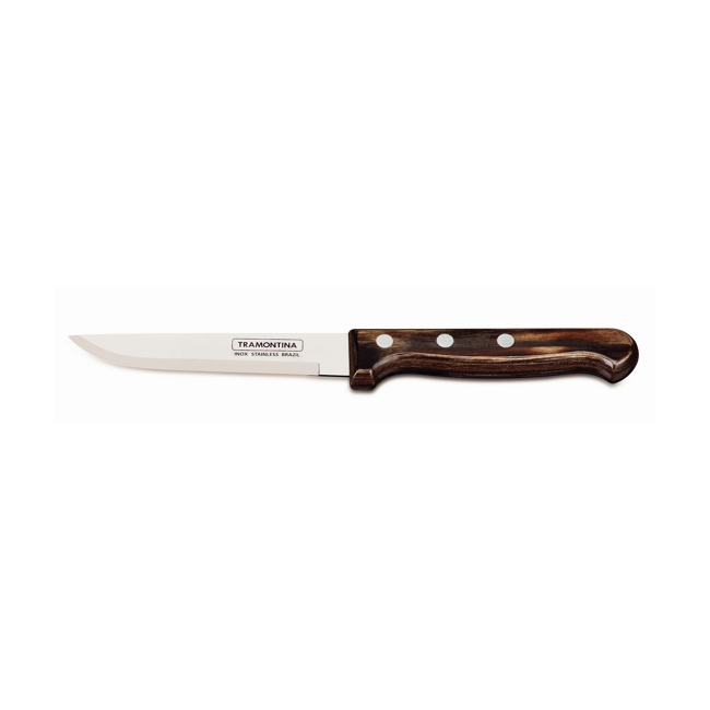Bild von Steakmesser 'Gaucho' Edelstahl mit Holzgriff