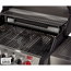 Gasgrill 'Monroe Pro 3 SIK Turbo' silbern, schwarz 143,5 x 118,5 x 58 cm