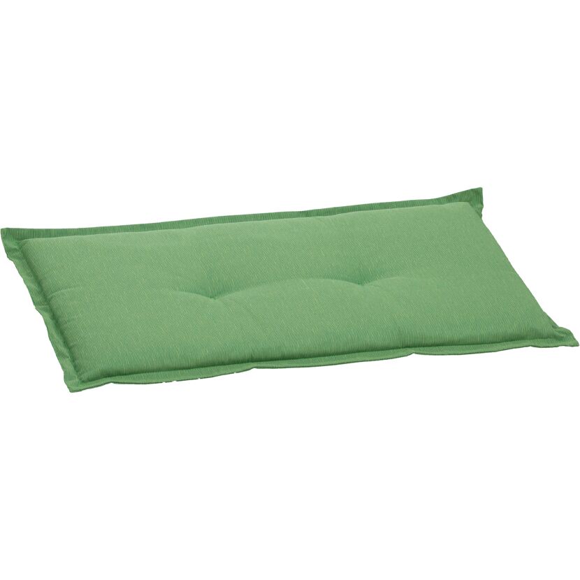 Bankauflage 'Ascot' grün 100 x 45 x 7 cm