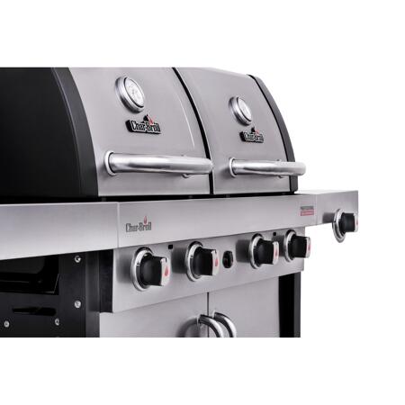 7. Bild von Gasgrill 'Professional' silbern 168,4 x 121,4 x 59,7 cm