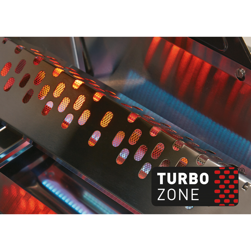 Gasgrill Kansas Pro 4 SIK Turbo: Turbo Zone