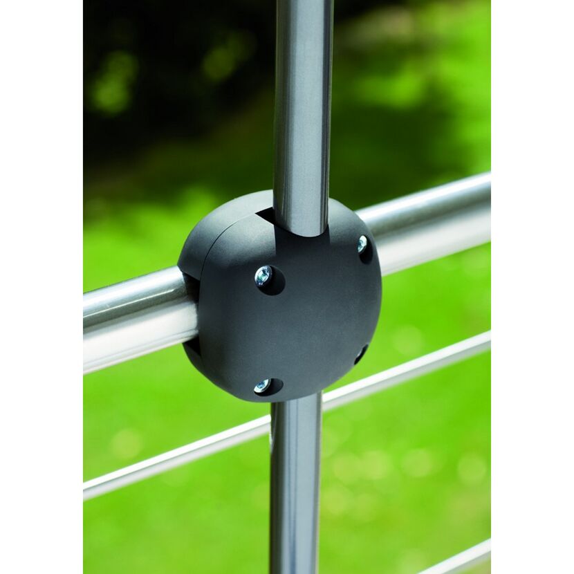 Balkon-Schirmhalter Foxi schwarz