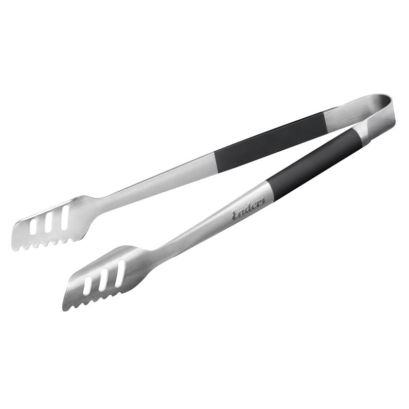 Grillzange von Enders mit schwarzen Griffen