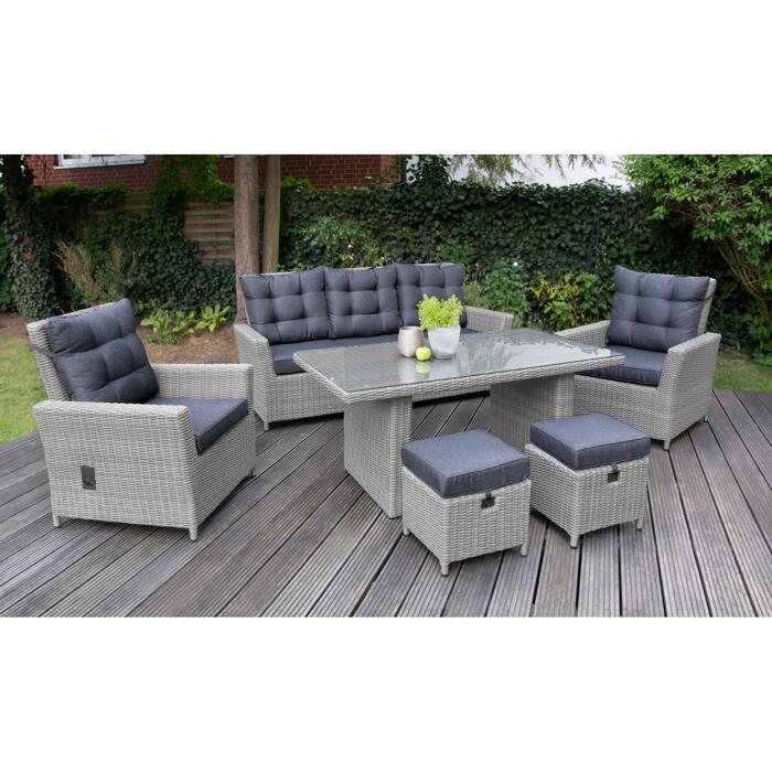 bellavista® DiningLoungeSet 'Asti 'grau ǀ toom Baumarkt