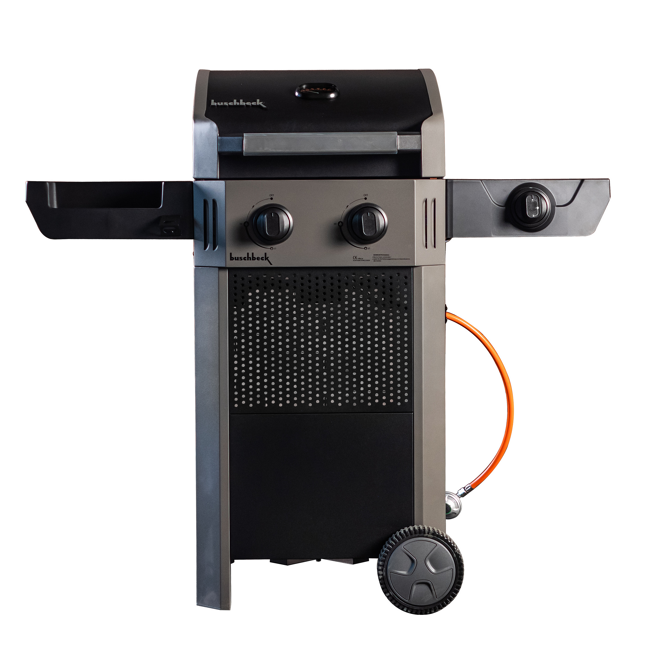 Bild von Gasgrill 'Grenada' 2 Brenner anthrazit, schwarz 121,4 x 60,3 x 112,3 cm