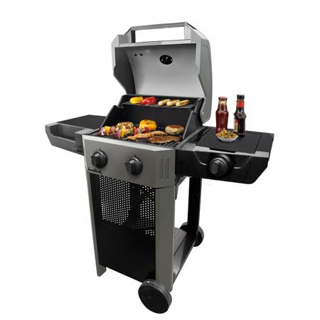 3. Bild von Gasgrill 'Grenada' 2 Brenner anthrazit, schwarz 121,4 x 60,3 x 112,3 cm