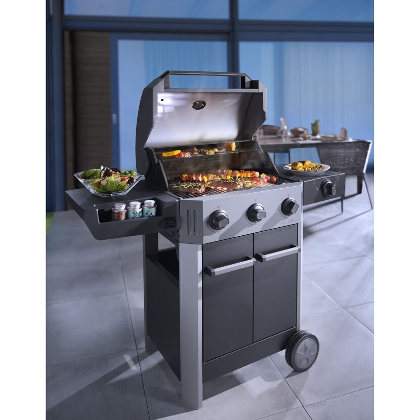 Gasgrill Grenada mit Grillgut