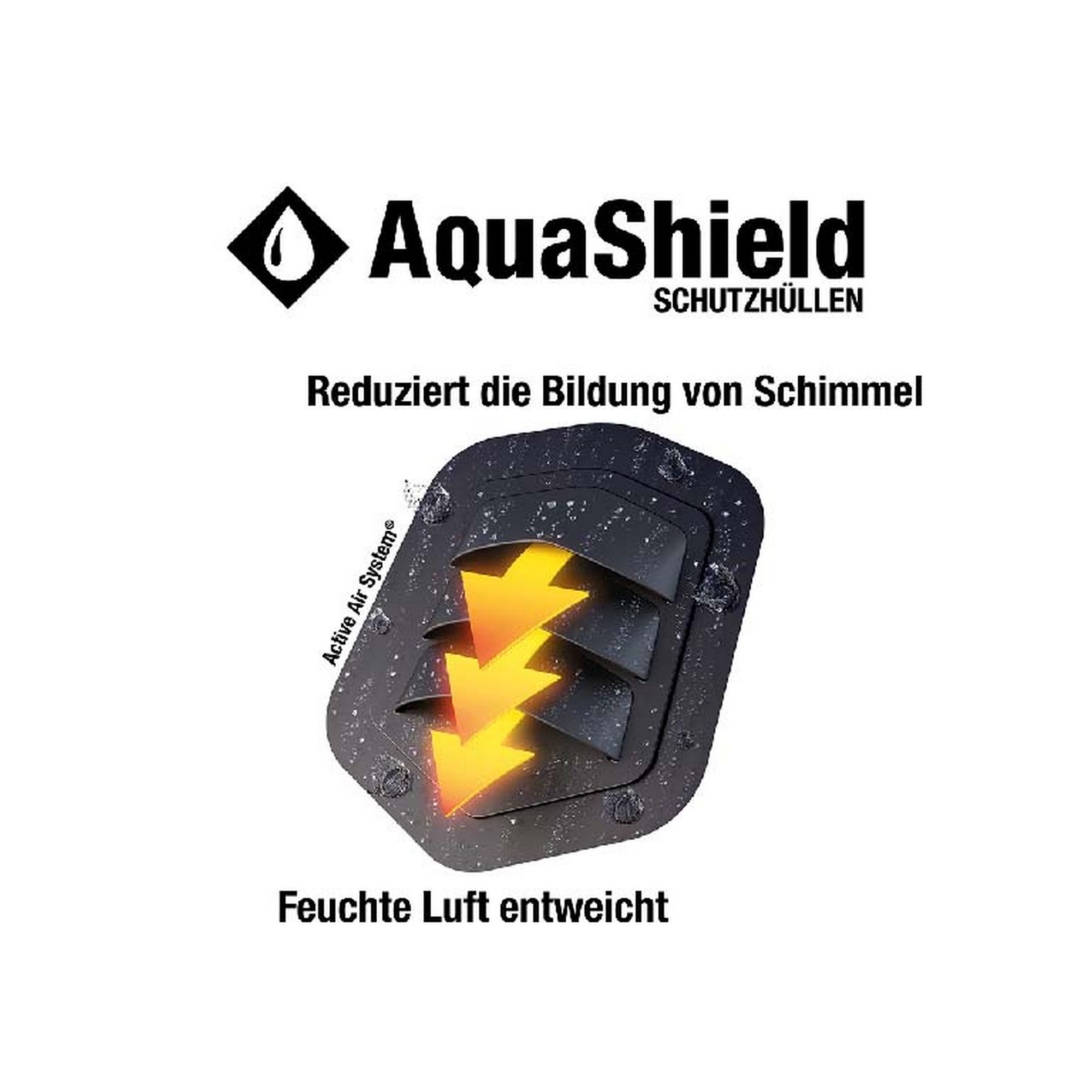 Bankhülle 'AquaShield' für 2-Sitzer 130 x 75 x 65 cm + product picture