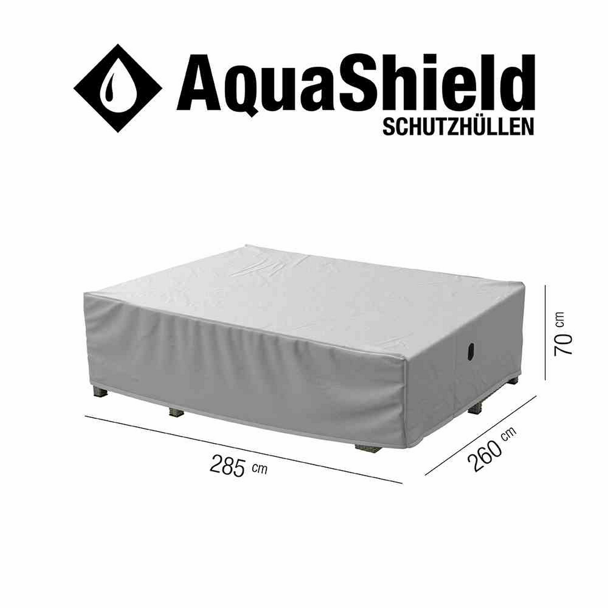 Loungehülle 'AquaShield' 285 x 260 x 70 cm