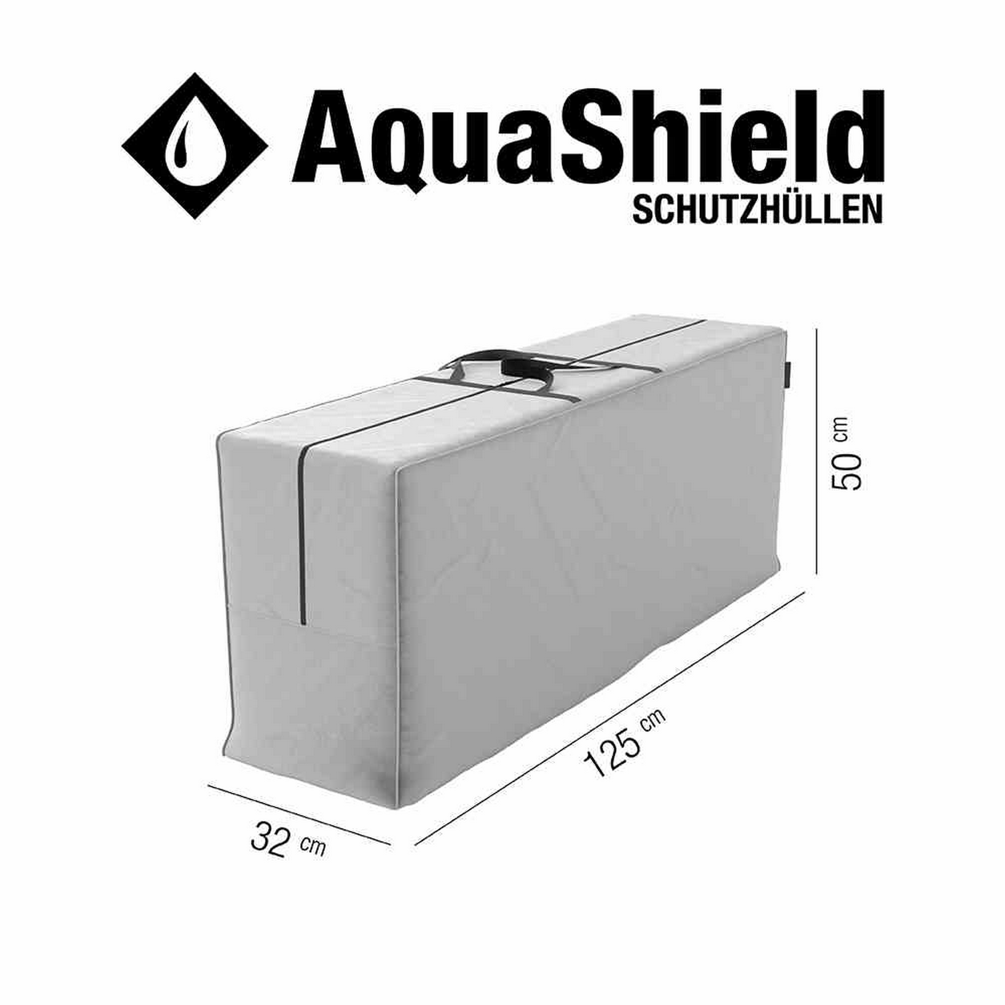 Tragetasche 'AquaShield' für Kissen und Auflagen 125 x 32 x 50 cm + product picture