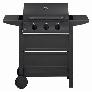Gasgrill 'San Diego UP 3' schwarz 102 x 52 x 97 cm