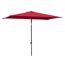 Roter Sonnenschirm Sevilla 240 x 140
