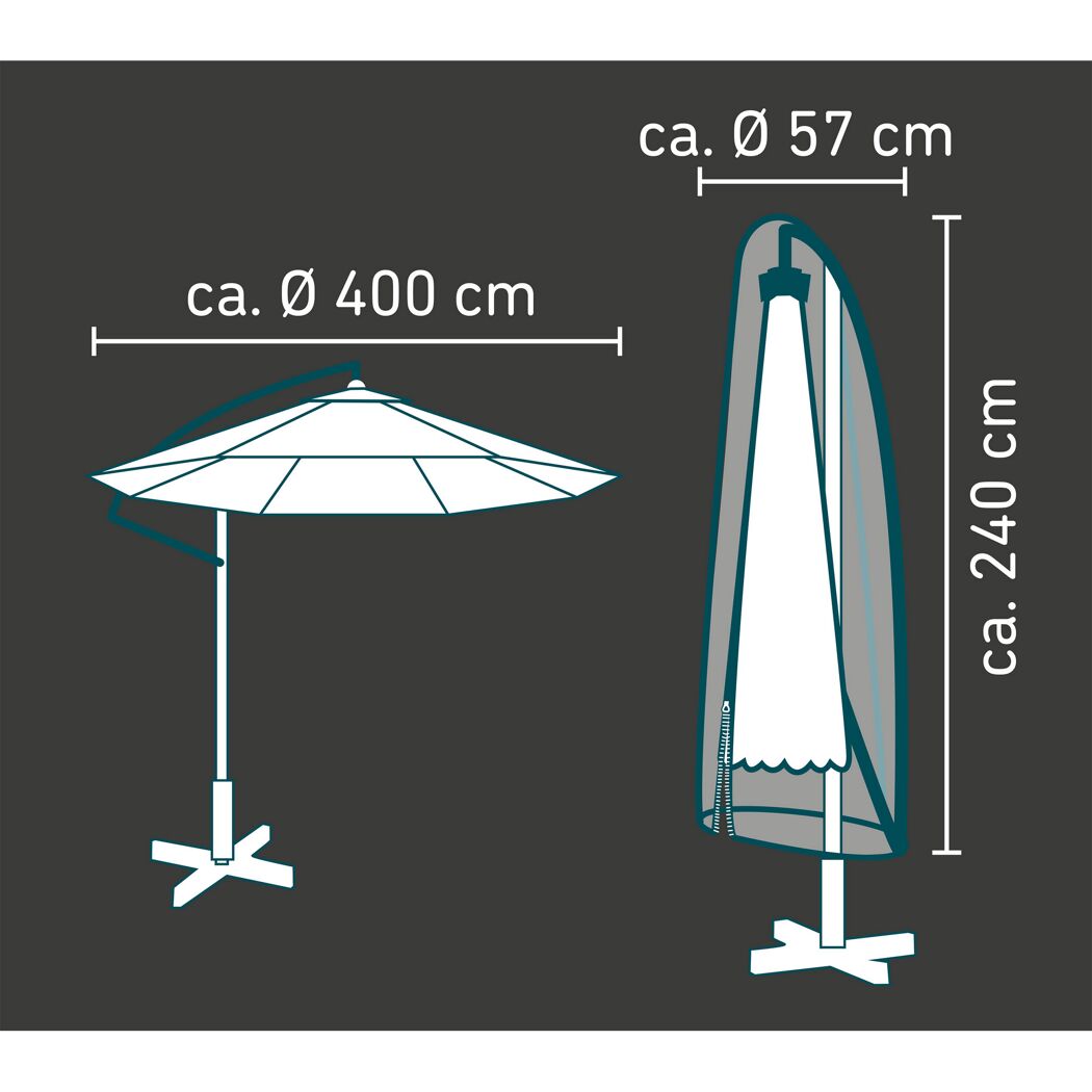 Schutzhülle für Ampelschirm bis Ø 400 cm