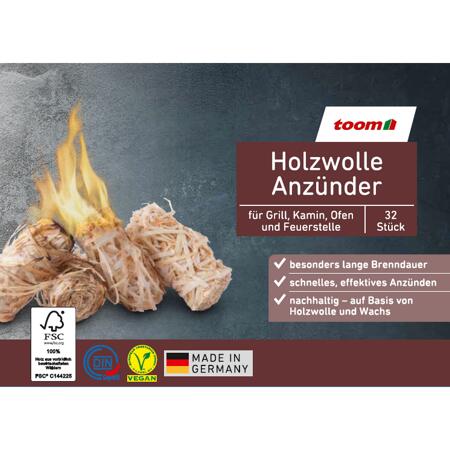 3. Bild von Grillanzünder Holzwolle 32 Stück