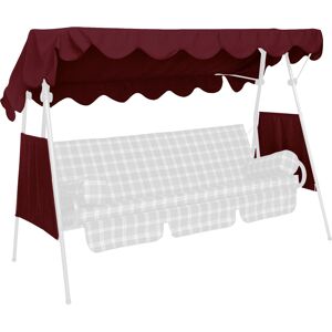 Ersatzdach für Hollywoodschaukel 'Swingtex' bordeaux 200 x 120 cm