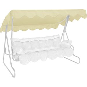 Ersatzdach für Hollywoodschaukel beige 210 x 145 cm