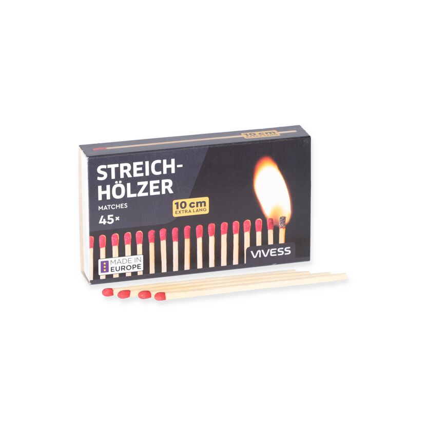 Streichhölzer 10 cm 45 Stück