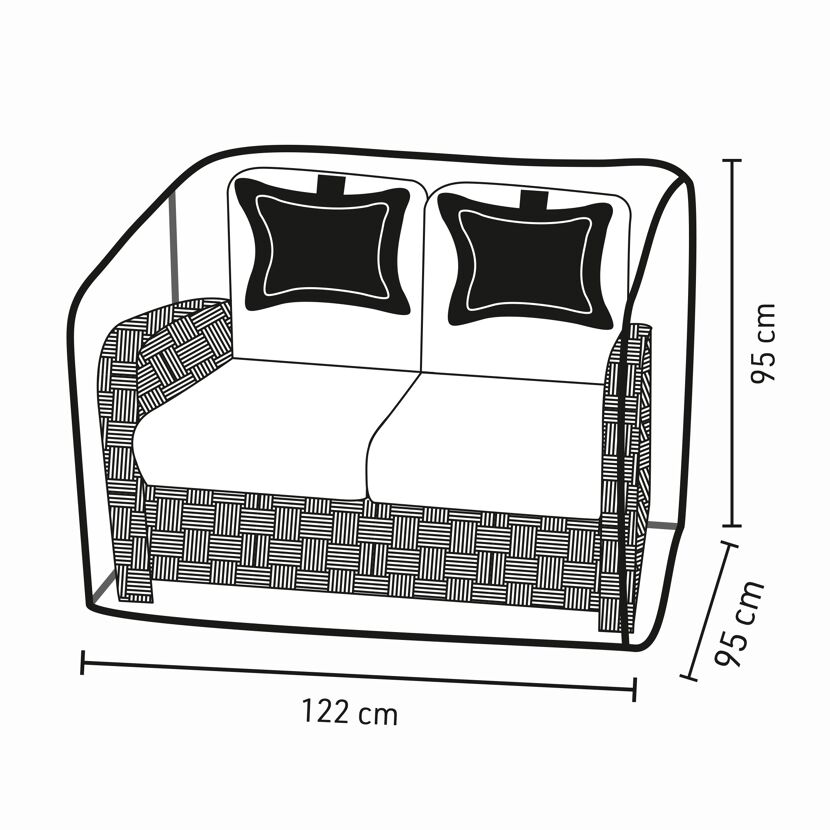 Schutzhülle für das Sofa Trinidad
