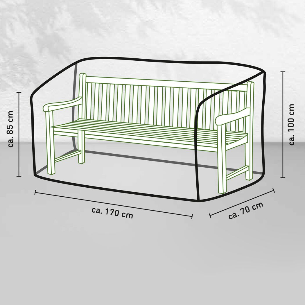 Schutzhülle für 3-Sitzer Gartenbank