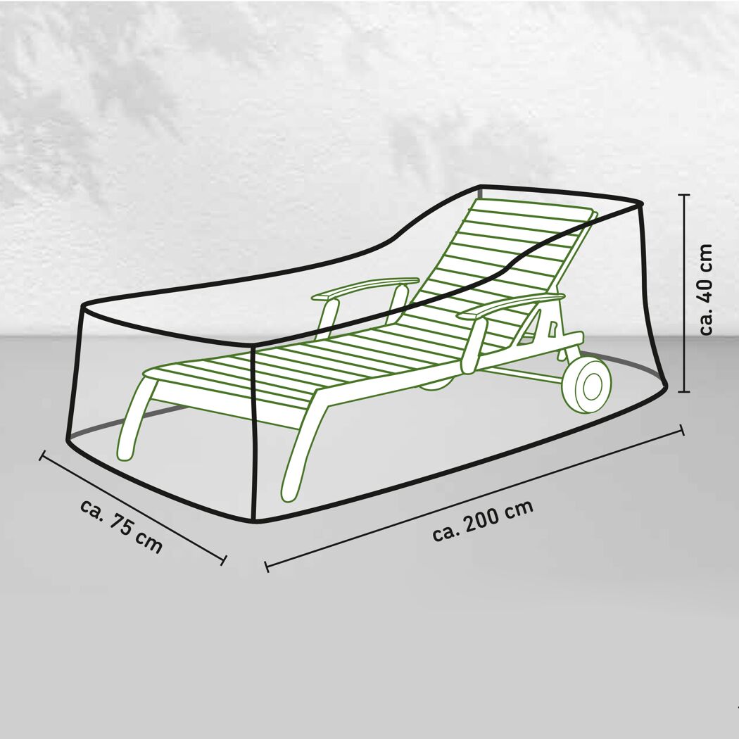 Schutzhülle für Gartenliege