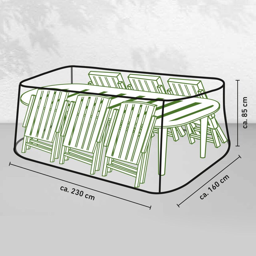 Schutzhülle für Gartenmöbel-Set