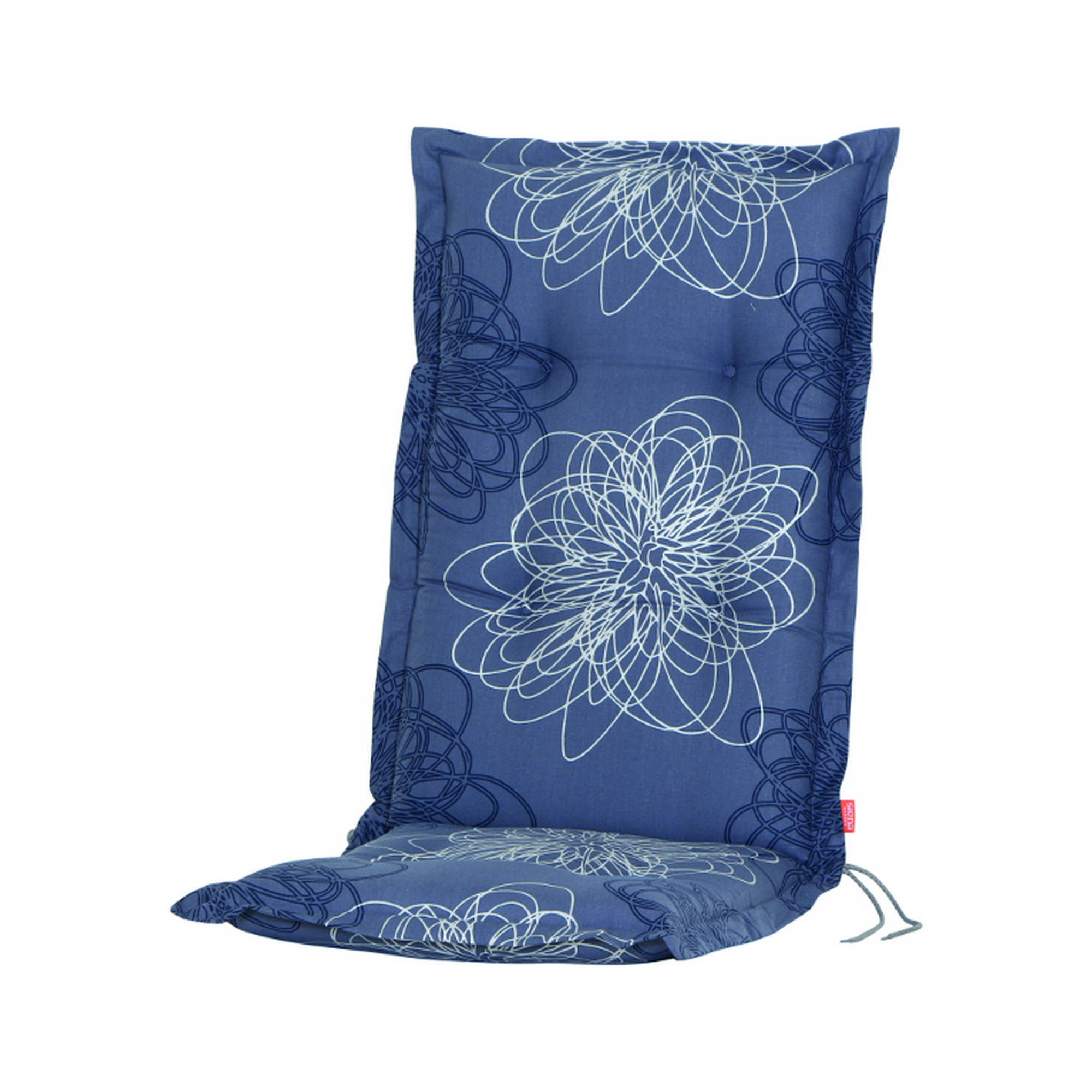 Sesselauflage 'Xora' blau 120 x 48 cm + product picture