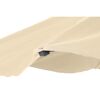 Beigefarbener Mittelstockschirm Avio