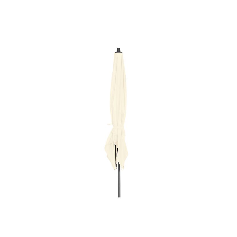 Geschlossener Mittelstockschirm Avio in Beige