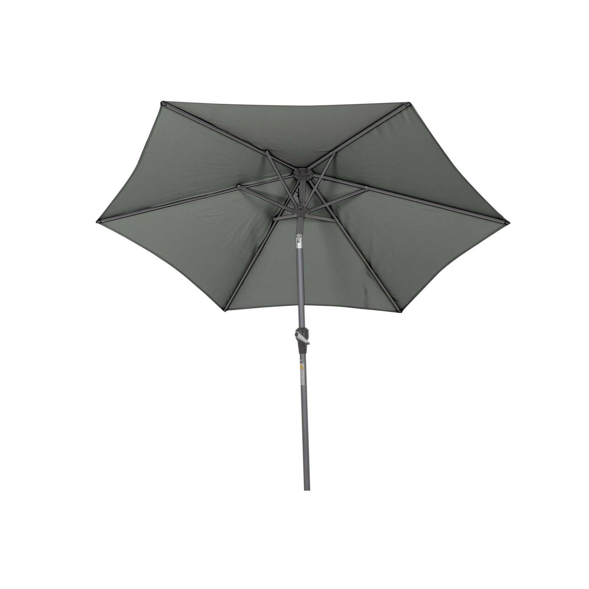 Anthrazitfarbener Mittelstockschirm Avio