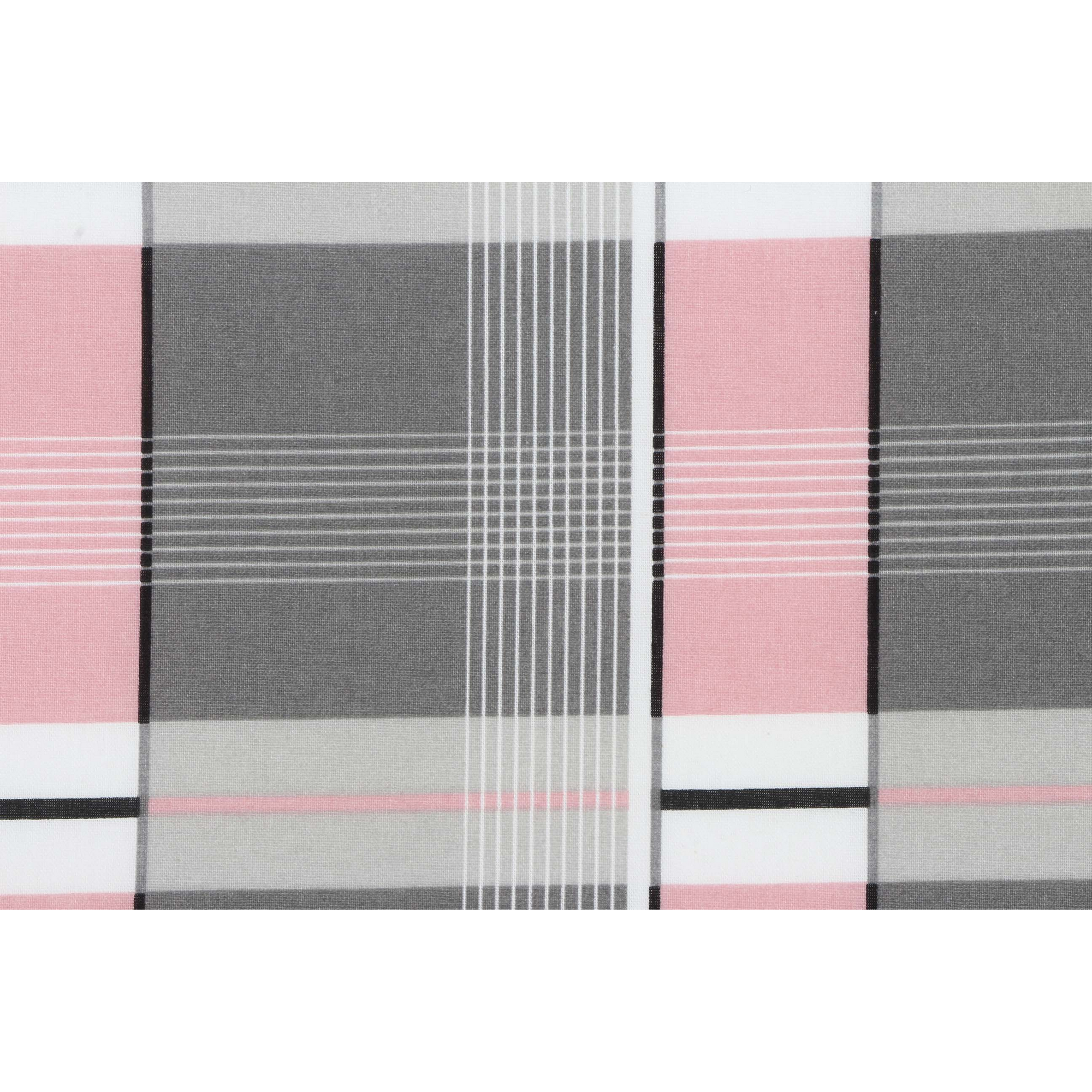 Sesselauflage 'Regor' rosa/grau 100 x 48 x 8 cm + product picture