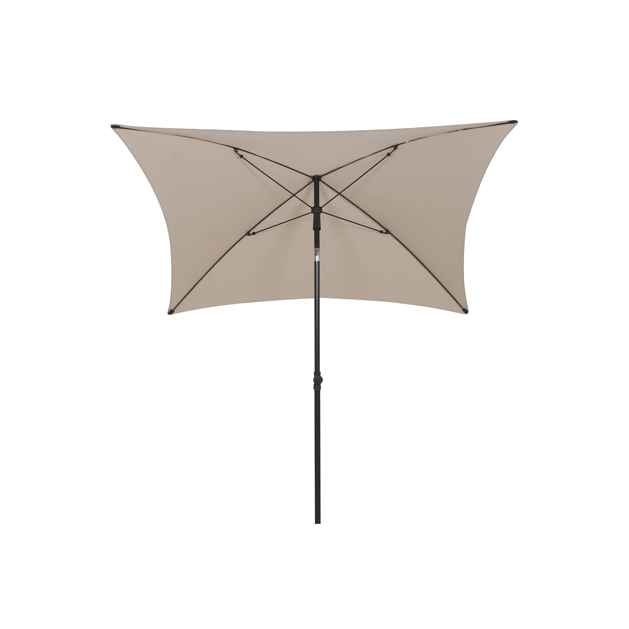 Marktschirm 'City' knickbar 180 x 180 cm