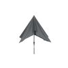 Grauer Sonnenschirm Avio 3x2m