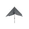 Anthrazitfarbener Sonnenschirm Avio 3x2 m