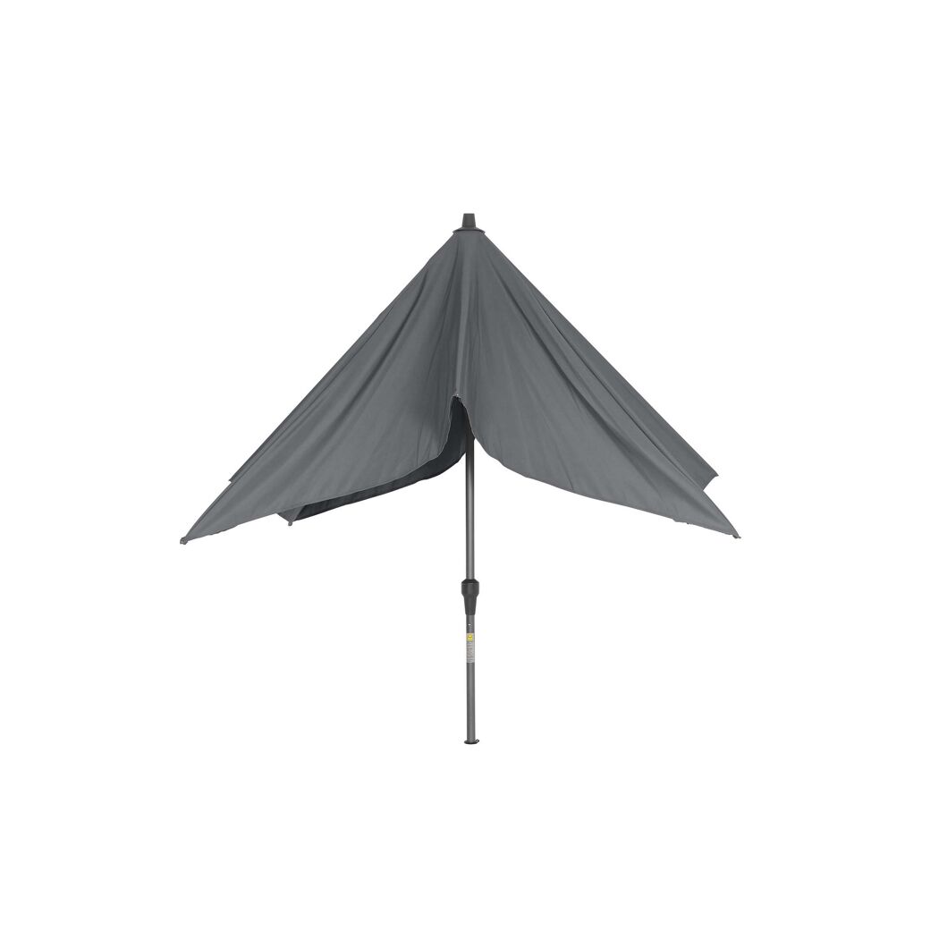 Anthrazitfarbener Sonnenschirm Avio 3x2 m