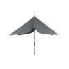 Anthrazitfarbener Sonnenschirm Avio 3x2 m