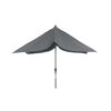 Grauer Sonnenschirm Avio 3x2m