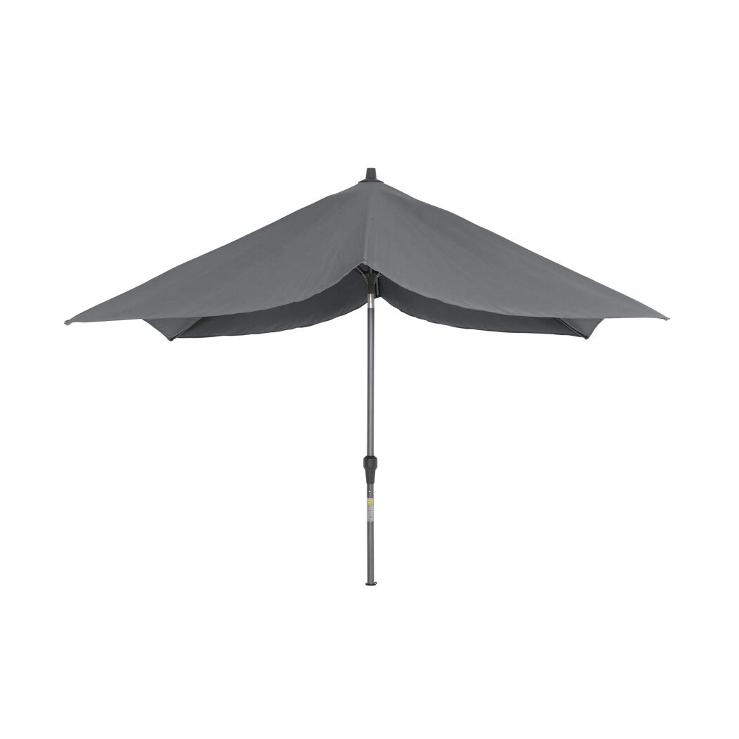 Anthrazitfarbener Sonnenschirm Avio 3x2m