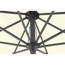 Verkleinertes Bild von Sonnenschirm 'Avio' anthrazit/ecru Ø 350 cm